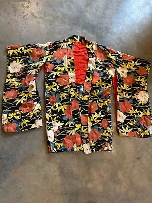 Vintage Floral Kimono Shirt/Jacket • $18.80