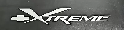 One Chevrolet S10 Blazer Xtreme Emblem Laser Cut Cast Acrylic Vinyl Overlay NEW • $35