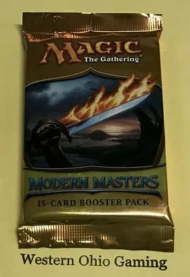 Magic The Gathering 2013 Modern Masters Booster NEW Sword Of Fire And Ice Art • $24.99
