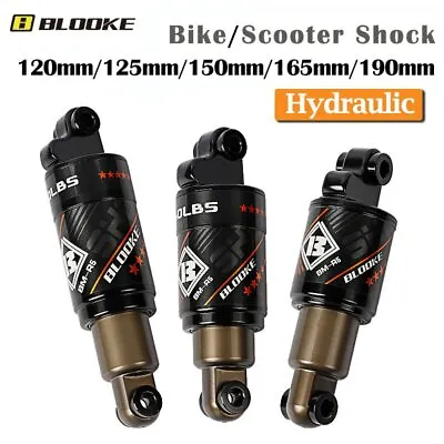 BLOOKE Hydraulic Front Rear Shock Absorbers For MTB Bicycle M365 KUGOO Scooter • $37.95