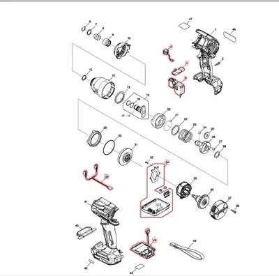 Makita Japan  TD001GZ Series Repair  Parts Replacement • £2.62