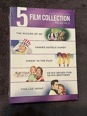 Best Of Warner Bros. 5 Film Collection DVD Musicals Sealed New • $9.99