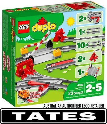 $28 • Buy LEGO 10882 Train Tracks   - DUPLO  From Tates Toyworld