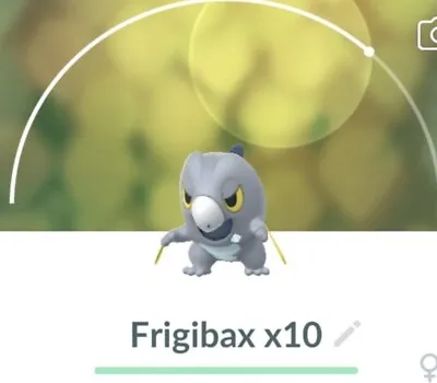 $8.10 • Buy Frigibax Bulk Trade X10 Pokemon Trade Go Pokémon Go Random Levels