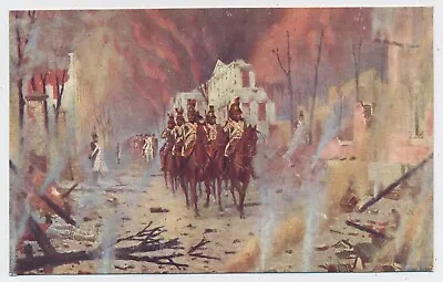Napoleons Troops On Horseback Russia Vintage Military Postcard J15 • £3.99