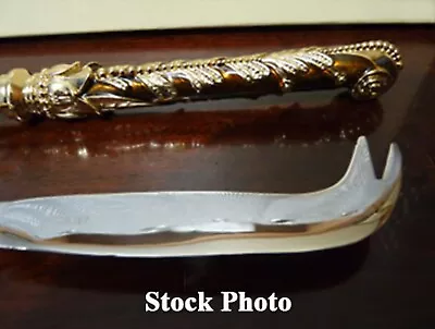 New Sealed L'Objet 24K Gold Plated Tortoiseshell & Stainless Steel Cheese Knife • $120