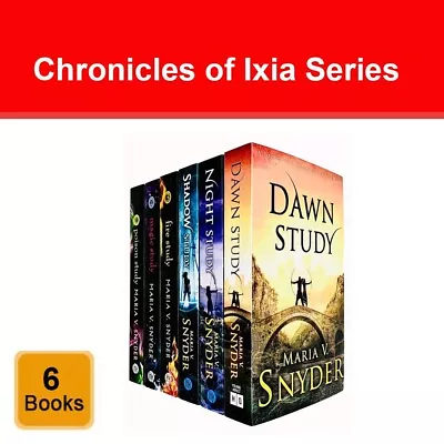 Maria V Snyder Chronicles Of Ixia 6 Books Collection Set Dawn Study Night Study • £15.65