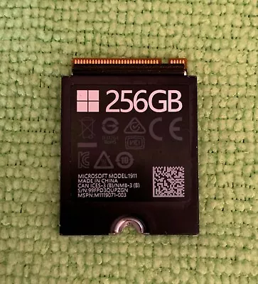 M.2 2230 256GB SSD 1911 NVMe PCIe Genuine Microsoft - Data Wiped. • £27