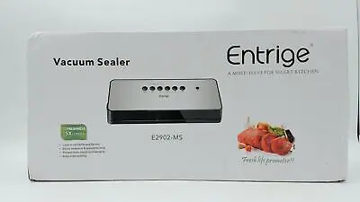 $24.99 • Buy Vacuum Sealer Machine By Entrige, Automatic Food Sealer For Food Preservation W