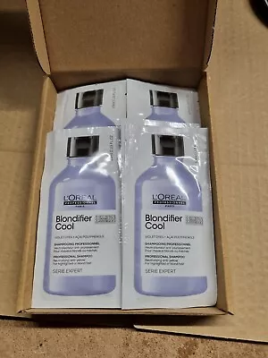 £7.95 • Buy 10 X L'Oreal Serie Expert Blondifier Cool Shampoo Sachets 