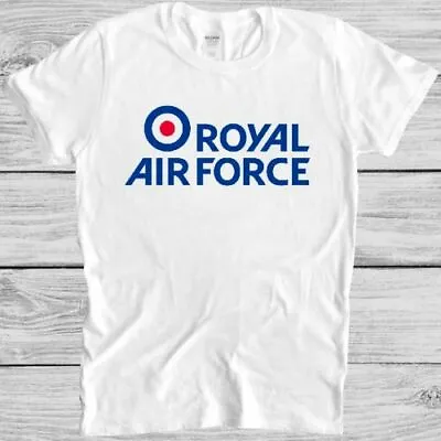 Royal Air Force T Shirt Logo Military Air Raf Cool Gift Tee M280 • £6.35