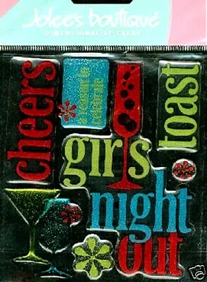 £3.73 • Buy Stickers 3D Hen Night Out Jolee's Boutique