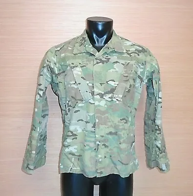 USGI Multicam Camo Flame Resistant Army Combat Coat Jacket FRACU Sz Small Short • $24.99