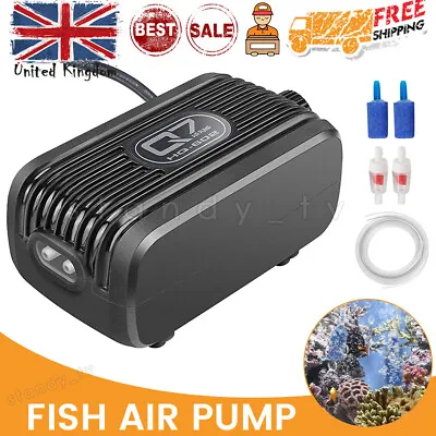 £2.99 • Buy Aquarium Air Stone Pump Fish Tank Bubble Oxygen Hose Aerator Aquatic Supplies
