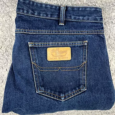 RM Williams Blue Denim Jeans W38 L38 Denim Zip Fly Made In Australia Relaxed Fit • $25