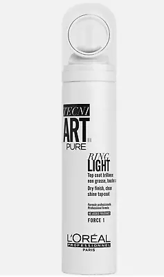 L'Oreal Tecni Art Pure Ring Light Shine Top Coat 150ml Force 1 • £11.70