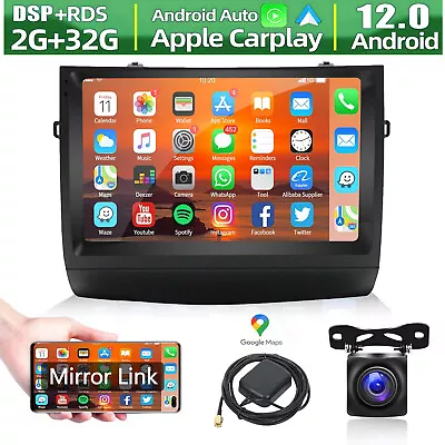 9  For Toyota Prius 2003-2009 Stereo Radio Android 12 Carplay FM RDS GPS Player • $158.39