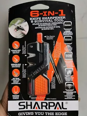 £10.99 • Buy 6-In-1 Pocket Knife Sharpener Knife Sharpening Tool Sharpen And Polish Knives