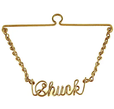Chuck Name Personalized Tie Chain • $27.50