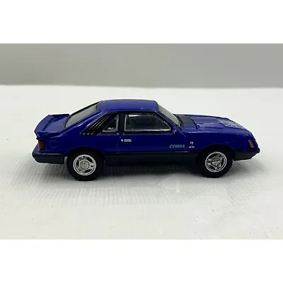 Greenlight 1979 Ford Mustang Cobra T5 Blue Die Cast • $14.99