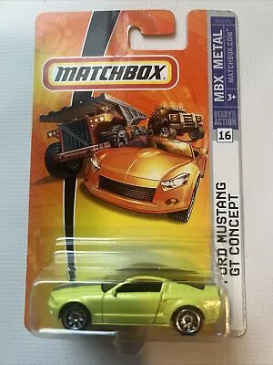 Matchbox Ford Mustang GT Concept #16 MBX Metal K9479 V46 B1 • $9.99