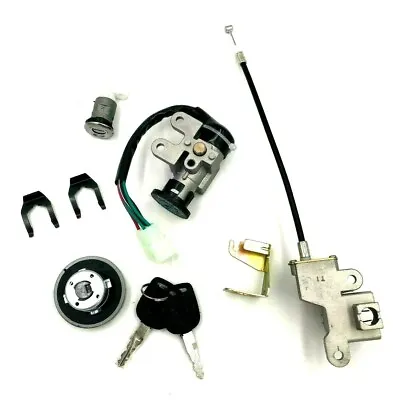 NEW GY6 50cc Ignition Switch Key Lock Gas Tank Cap Set FOR Scooter Moped TaoTao • $19.79