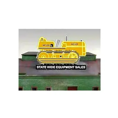 Miller Engineering ~ HO Or O Scale ~ Animated State Wide Bulldozer ~ 39812R • $28.97