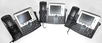 Lot Of 10 - Cisco IP 7900 7960 PoE VoIP Business Office Phone Handset CP-7960G • $99.99