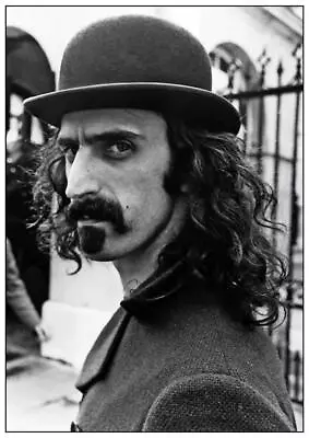 Frank Zappa - 17  X 24  POSTER - AMAZING B&W Wall Art PRINT • $26.94