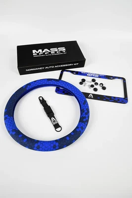 $67.90 • Buy Mass Effect Normandy SR-2 Steering Wheel Cover License Plate Holder Keychain NEW