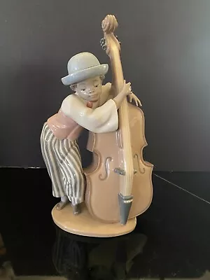 Lladro Figurine   BLACK LEGACY JAZZ COLLECTION  Bass Player Only. • $200