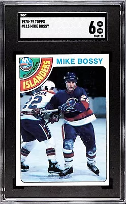 1978-79 Topps Mike Bossy SGC 6 Excellent Near Mint • $2.25