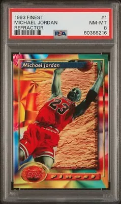 1993-94 Topps Finest - Refractor #1 Michael Jordan • $999