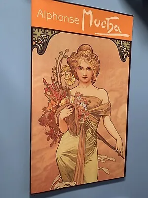 Alphonse Mucha: Posters By Sarah Mucha (Editor) 2008 Softcover Full Of Images • $32.11