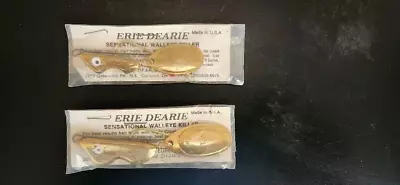 Erie Dearie Sensational Walleye Killer Made In The USA Lot Of 2 NOS • $5