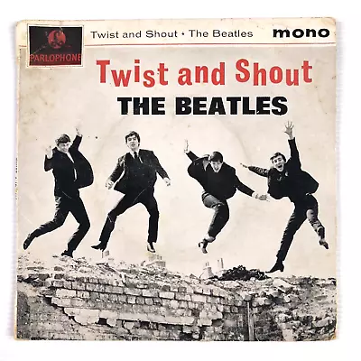 The Beatles - Twist And Shout GEPO8882 MONO Aus Press 7  Vinyl Record Single • $24.95