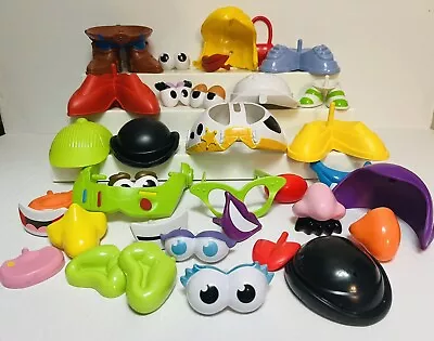 Large Lot (35) Mr And Mrs. Potato Head Parts/Pieces. • $19