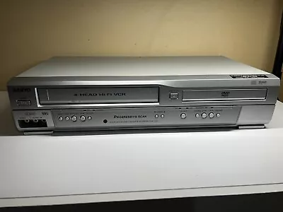 Sanyo DVD VCR Combo Player 4-HEAD HIFI VHS Recorder DVW-7200 No Remote Tested • $45