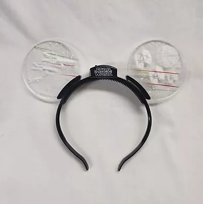 Disney Parks Star Wars Light Up Mickey Mouse Ears Headband Tie Fighter Xwing  • $32