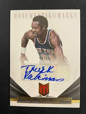 Leonard  Truck  Robinson 2012-13 Momentum Monumental Marks Auto /99 -  *7961 • $7.99