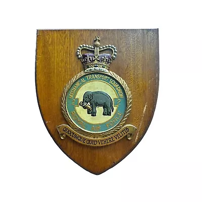 RAF 2 Mechanical Transport Squadron Plaque Shield 2MT Royal Air Force • £24.99