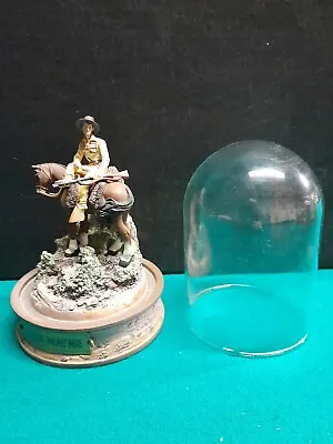 $6 • Buy Franklin Mint John Wayne Figurine Glass Dome