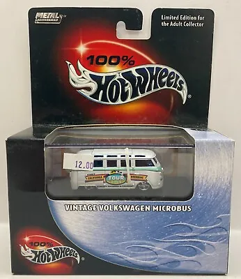 100% Hot Wheels Black Box Vintage California Dreaming Volkswagon Bus Limited Ed • $18.50