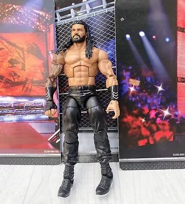 £10.96 • Buy WWE Mattel TRIBAL CHIEF Figure ELITE ROMAN REIGNS Kid Toy SHIELD Play Wrestling