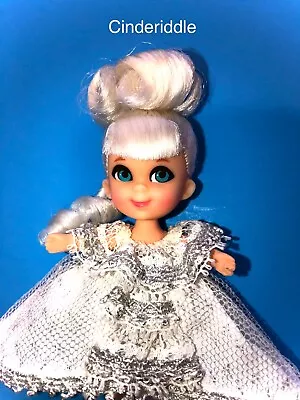 Vintage Mattel Cinderiddle Kiddle - Platinum Blond - Cinderella • $63