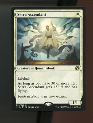 MTG Serra Ascendant FOIL Iconic Masters 31/249 • $40.07