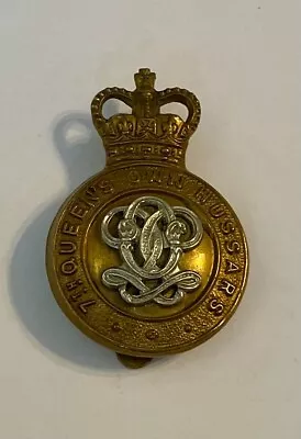 The 7th Queen's Own Hussars Military Cap Badge. • £8.50