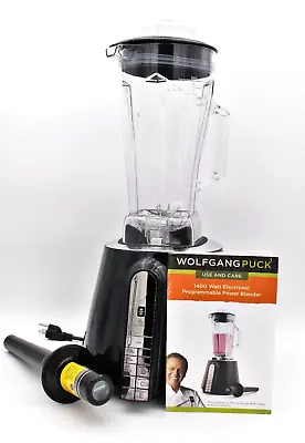 Wolfgang Puck POWER BLENDER 1400 Watt 8 Cup Digital BEBB0010 With Tamper Thermom • $40