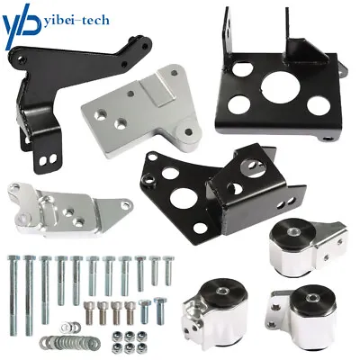 Engine Mount Bracket Kit For K-Swap EK Chassis 1996-2000 Civic K20 K24 K-Series • $110.06