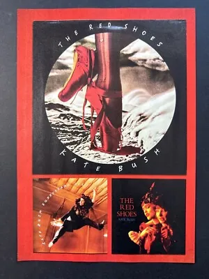 KATE BUSH - THE RED SHOES  Full Page Magazine Photo / Advert • £4.99